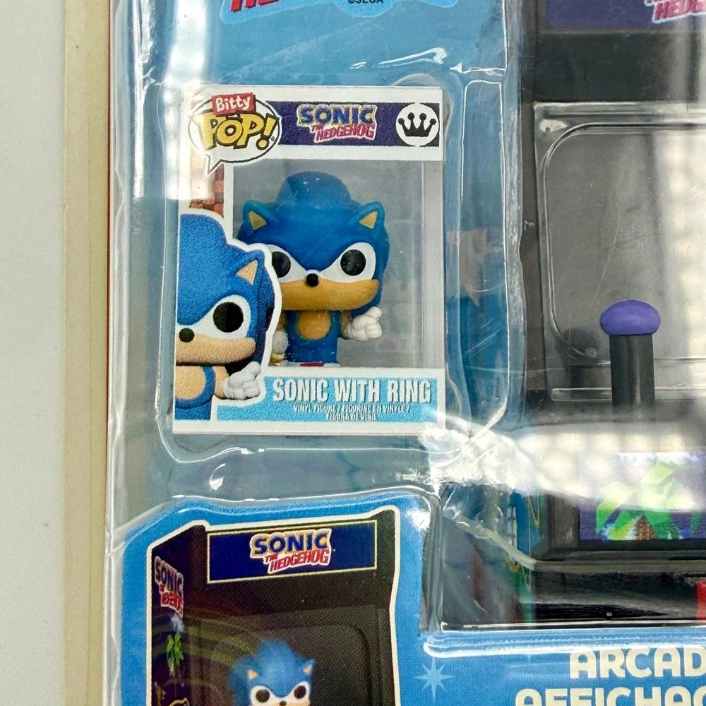 Funko Bitty Pop Sonic The Hedgehog Arcade Display NIB